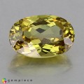 Natural Grossular garnet 2.87 Carats Yellow Oval 10x7 mm Loose Gemstone - Image 1