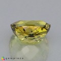 Natural Grossular garnet 2.21 Carats Vivid Yellow Antique Cushion 8x7 mm Loose Gemstone - Image 2