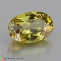 Natural Grossular garnet 3.61 Carats Vivid Yellow Oval 11x8 mm Loose Gemstone - Image 5