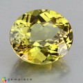 Natural Grossular garnet 3.06 Carats Vivid Yellow Oval 9x8 mm Loose Gemstone - Image 5