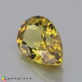 Natural Grossular garnet 2.50 Carats Vivid Yellow Pear 10x7 mm Loose Gemstone - Image 2