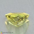 Natural Grossular garnet 2.63 Carats Vivid Yellow Trilliant  9x9 mm Loose Gemstone - Image 3