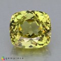 Natural Grossular garnet 1.67 Carats Yellow Antique Cushion 7x6 mm Loose Gemstone - Image 1