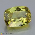 Natural Grossular garnet 2.43 Carats Yellow Cushion 9x7 mm Loose Gemstone - Image 2