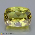 Natural Grossular garnet 2.43 Carats Yellow Cushion 9x7 mm Loose Gemstone - Image 1