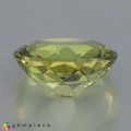 Natural Grossular garnet 1.91 Carats Yellow Oval 8x7 mm Loose Gemstone - Image 3