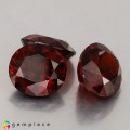 Natural Hessonite garnet 36.81 Carats Cinnamon Red Oval 14x13 mm Loose Gemstone - Image 7