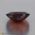 Natural Hessonite garnet 11.99 Carats Cinnamon Red Round 15x7 mm Loose Gemstone - Image 2