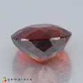 Natural Hessonite garnet 6.30 Carats Orange Red Round 11x7 mm Loose Gemstone - Image 3