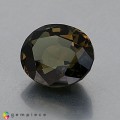 Natural Kornerupine 3.92 Carats Honey Green Oval 10x9 mm Loose Gemstone - Image 2