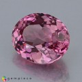 Natural Malaya garnet 1.66 Carats Purplish Pink Oval 8x6 mm Loose Gemstone - Image 3