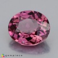 Natural Malaya garnet 1.46 Carats Purplish Pink Oval 7x6 mm Loose Gemstone - Image 2