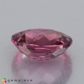 Natural Malaya garnet 1.46 Carats Purplish Pink Oval 7x6 mm Loose Gemstone - Image 3