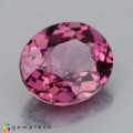 Natural Malaya garnet 1.46 Carats Purplish Pink Oval 7x6 mm Loose Gemstone - Image 4