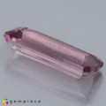 Natural Malaya garnet 2.25 Carats Purplish Pink Emerald Cut 12x5 mm Loose Gemstone - Image 3