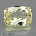 Natural Montebrasite 1.95 Carats Light Pastel Yellow Cushion 8x6 mm Loose Gemstone - Image 4
