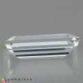 Natural Montebrasite 2.06 Carats White Emerald Cut 12x5 mm Loose Gemstone - Image 3