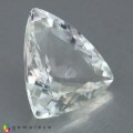 Natural Montebrasite 2.62 Carats White Trilliant  11x9 mm Loose Gemstone - Image 4