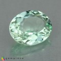 Natural Montebrasite 1.29 Carats Baby Mint Green Oval 8x6 mm Loose Gemstone - Image 2