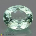 Natural Montebrasite 1.62 Carats Baby Mint Green Oval 8x7 mm Loose Gemstone - Image 2