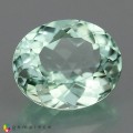 Natural Montebrasite 1.62 Carats Baby Mint Green Oval 8x7 mm Loose Gemstone - Image 1