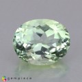 Natural Montebrasite 1.86 Carats Baby Mint Green Oval 9x7 mm Loose Gemstone - Image 1