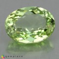 Natural Montebrasite 1.55 Carats Yellowish Green Oval 9x6 mm Loose Gemstone - Image 5