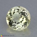 Natural Montebrasite 1.50 Carats Light Pastel Yellow Round 7x5 mm Loose Gemstone - Image 2