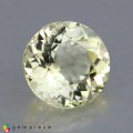 Natural Montebrasite 1.50 Carats Light Pastel Yellow Round 7x5 mm Loose Gemstone - Image 5