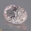Natural Morganite 13.65 Carats Baby Pink Concave 19x14 mm Loose Gemstone - Image 4