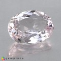 Natural Morganite 8.58 Carats Very Light Pink Oval 16x12 mm Loose Gemstone - Image 5