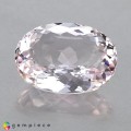 Natural Morganite 8.58 Carats Very Light Pink Oval 16x12 mm Loose Gemstone - Image 2
