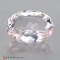 Natural Morganite 8.58 Carats Very Light Pink Oval 16x12 mm Loose Gemstone - Image 3