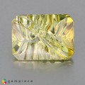 Natural Tourmaline 4 Carats Yellow Fancy  12x8 mm Loose Gemstone - Image 1