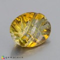 Natural Tourmaline 7.78 Carats Yellow Fancy  15x12 mm Loose Gemstone - Image 3