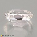 Natural Tourmaline 3.41 Carats White Oval 10x9 mm Loose Gemstone - Image 3
