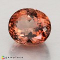 Natural Tourmaline 4.42 Carats Imperial Orange Oval 10x9 mm Loose Gemstone - Image 2