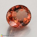 Natural Tourmaline 4.42 Carats Imperial Orange Oval 10x9 mm Loose Gemstone - Image 4
