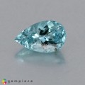 Natural Paraiba tourmaline 1.11 Carats Paraiba Blue Pear 9x5 mm Loose Gemstone - Image 1