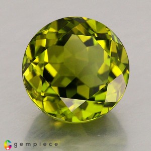 peridot  7.13cts - 11x8mm
