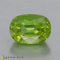 Natural Peridot 5.31 Carats Yellowish Green Oval Cushion 12x9 mm Loose Gemstone - Image 3
