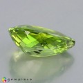 Natural Peridot 4.51 Carats Yellowish Green Pear 14x11 mm Loose Gemstone - Image 2