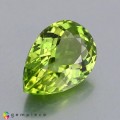 Natural Peridot 4.51 Carats Yellowish Green Pear 14x11 mm Loose Gemstone - Image 4