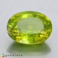 Natural Peridot 6.79 Carats Meadow Green Oval 14x10 mm Loose Gemstone - Image 3