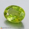 Natural Peridot 6.79 Carats Meadow Green Oval 14x10 mm Loose Gemstone - Image 4