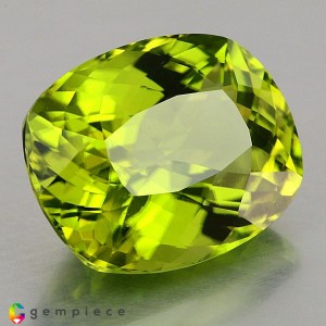 peridot  6.93cts - 13x10mm