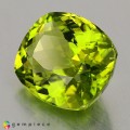 Natural Peridot 6.93 Carats Green Cushion 13x10 mm Loose Gemstone - Image 6