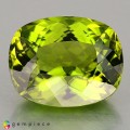 Natural Peridot 6.93 Carats Green Cushion 13x10 mm Loose Gemstone - Image 1