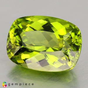 peridot  6.16cts - 13x9mm