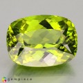 Natural Peridot 6.16 Carats Green Cushion 13x9 mm Loose Gemstone - Image 1